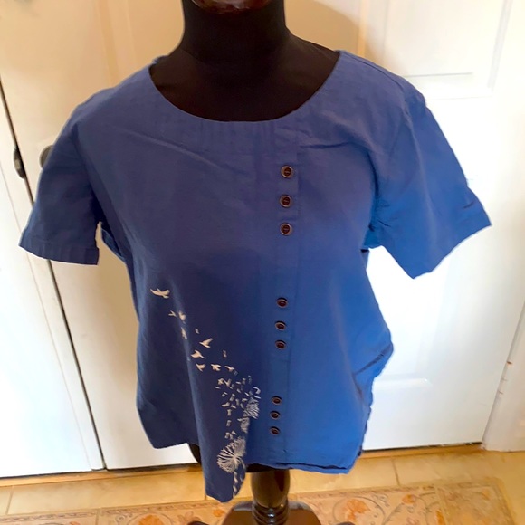 Ladies Casual Blouse (inv# 122) - Picture 3 of 11